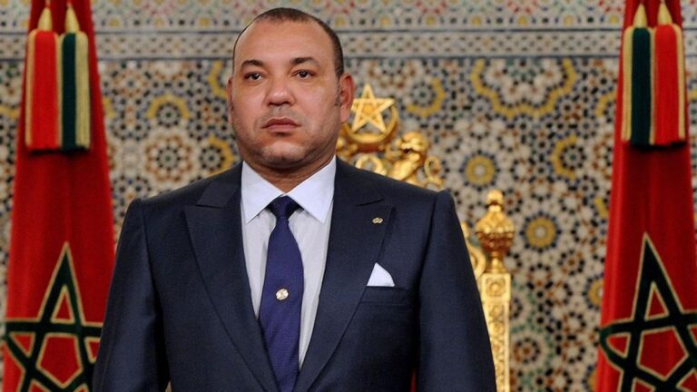 rey Mohamed VI de Marruecos